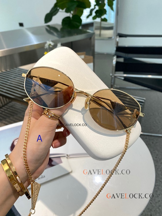 Replica Prada spr60y Sunglasses with chain Fashion Style
